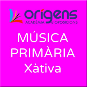 Música Primària Xàtiva