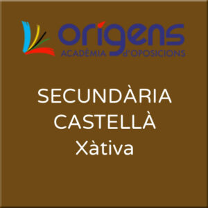 Castellà Secundària Xàtiva