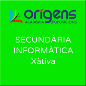 Informàtica Secundària Xàtiva